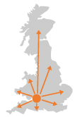 Permagard dilivery map
