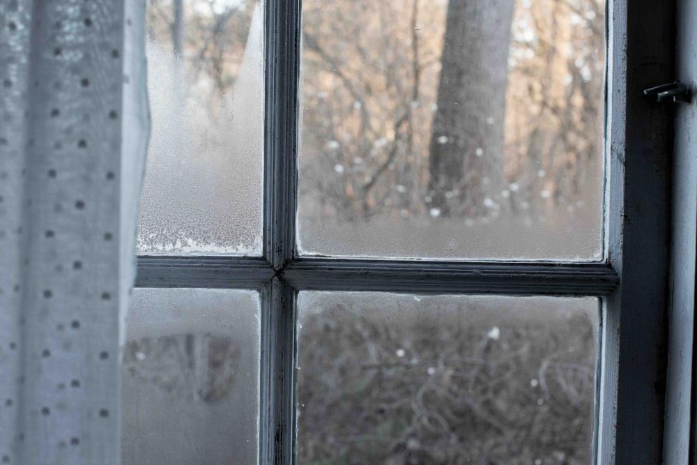 Condensation on a window