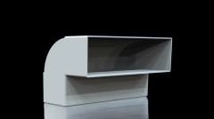 Newton CDM BaseDrain Inspection Port 90° Bend