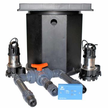 PermaSEAL PRO Dual Pump & Battery Backup System