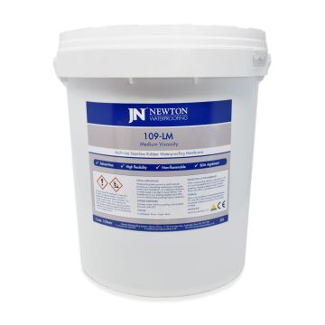 Newton HydroBond 109-LM - Seamless Rubber Waterproofing Membrane 20L