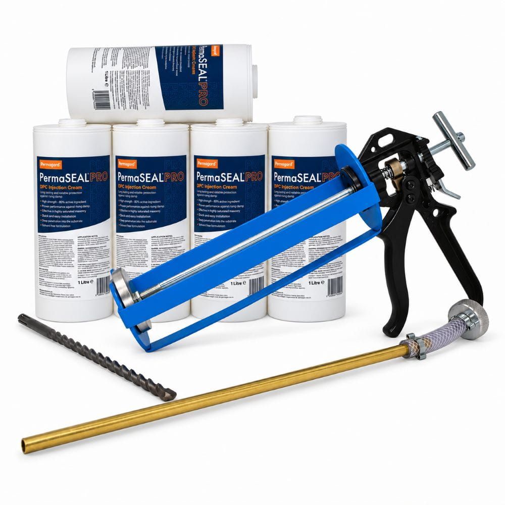 PermaSEAL PRO DPC Injection 5 x 1 Litre Kit