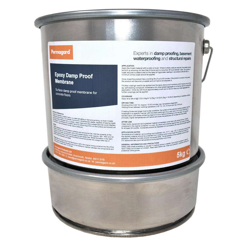 Liquid epoxy outlet