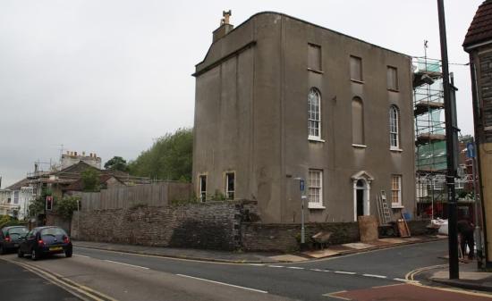 Property undergoing renovation