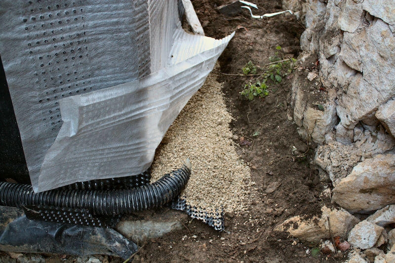 Foundation Wall Drainage System