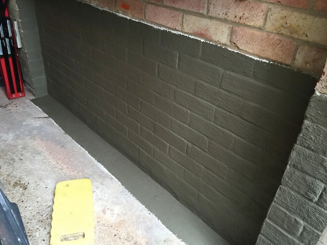 waterproofing a garage grey tanking