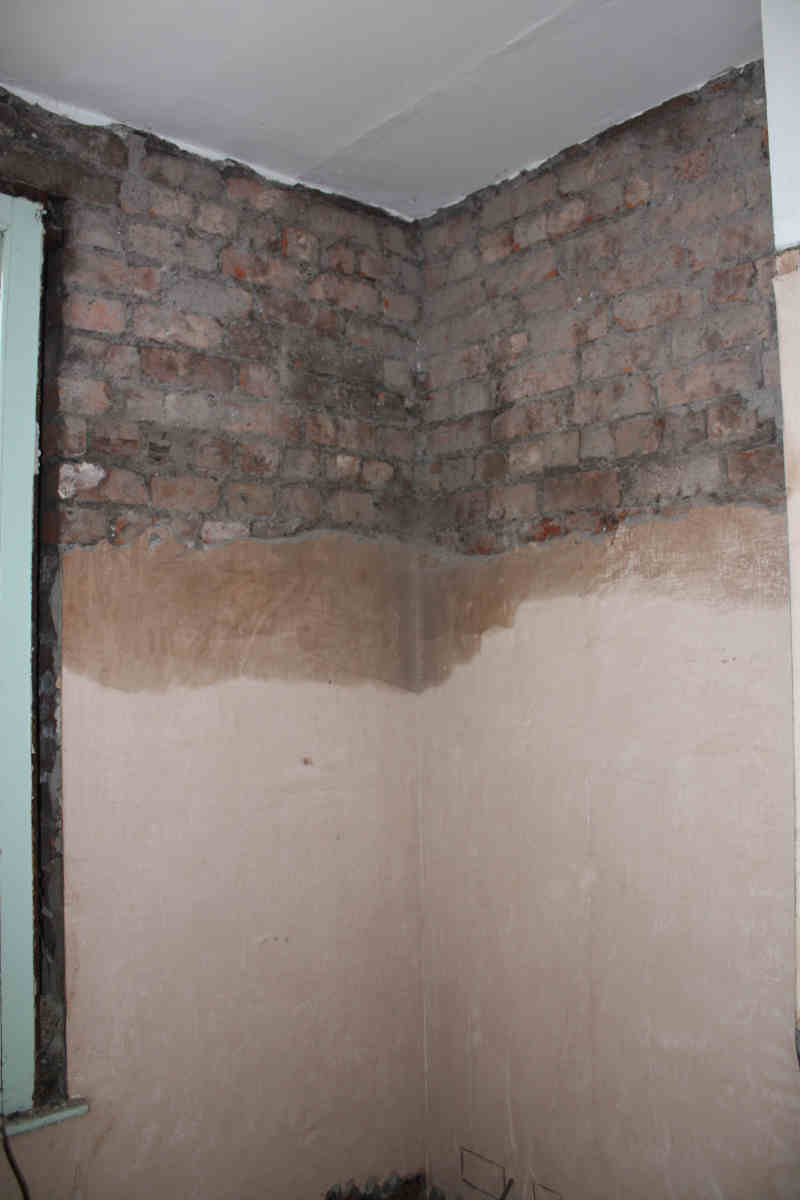 penetrating damp evidence