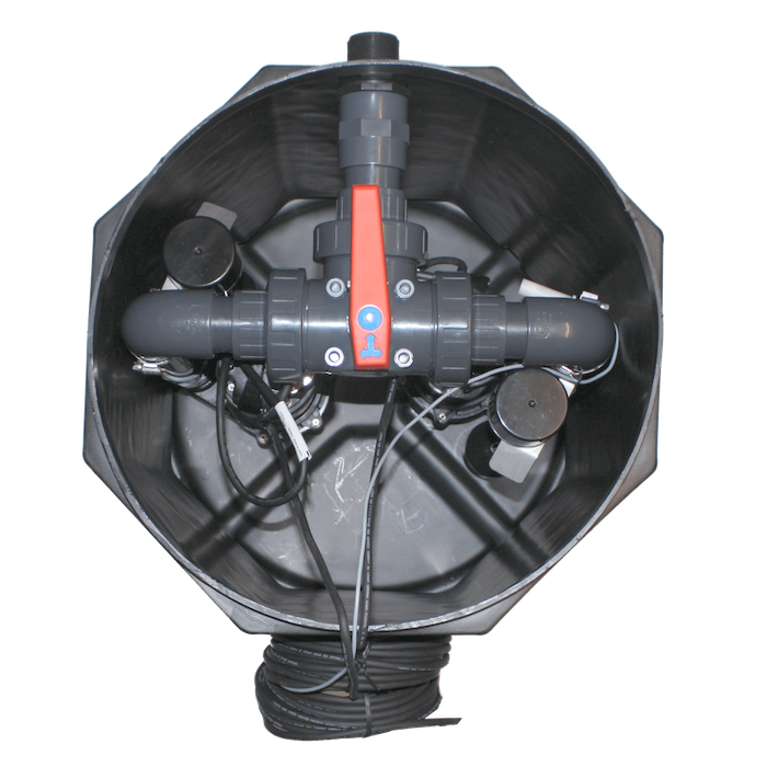 PermaSEAL sump pump diagram from above