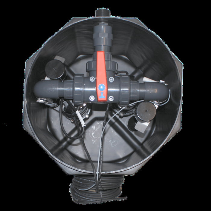 PermaSEAL sump pump diagram from above
