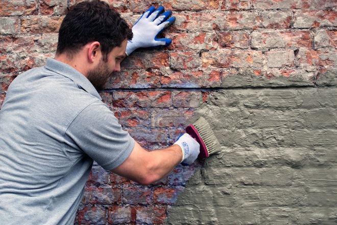 tanking a cellar wall