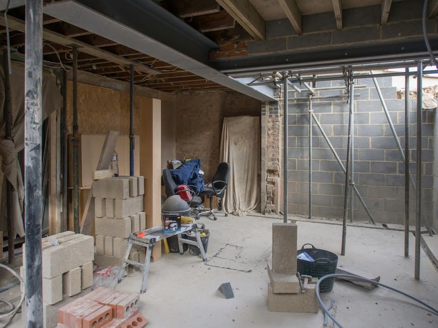 An image of a basement