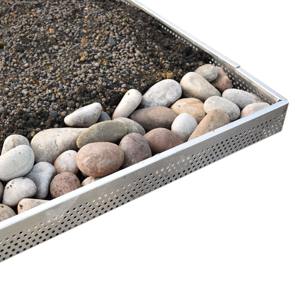 Aluminium Edging Trim One Metre Green Roof Edge Trims