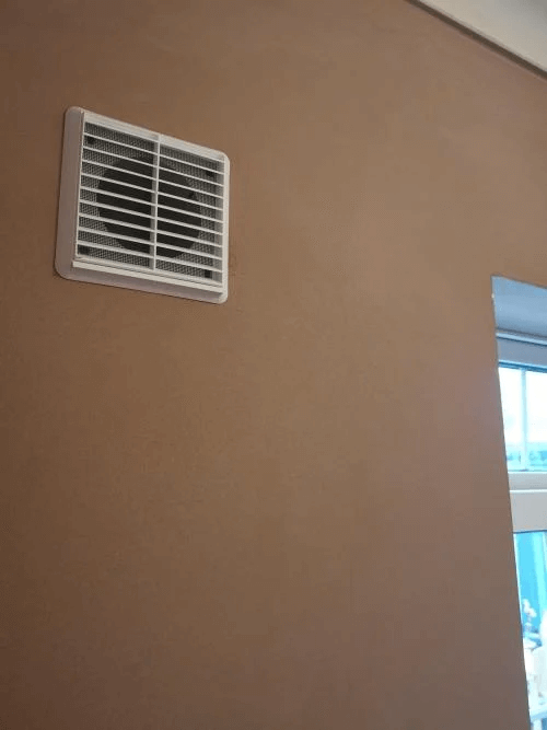 passive wall vent internal student property